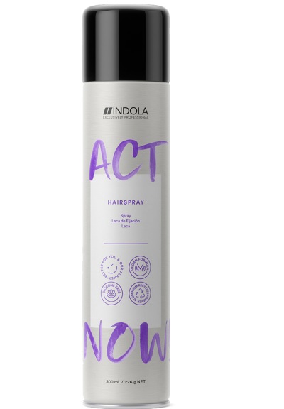 Спрей для волос средней фиксации Act Now Spray Hair INDOLA Professional